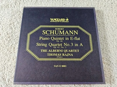 Schumann: Piano Quartet In E-Flat Barclay Crocker Reel to Reel Tape - Image 1 of 4