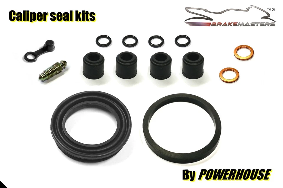 Suzuki GS400X B 1977 front brake caliper seal rebuild repair kit Foto 1 de 4