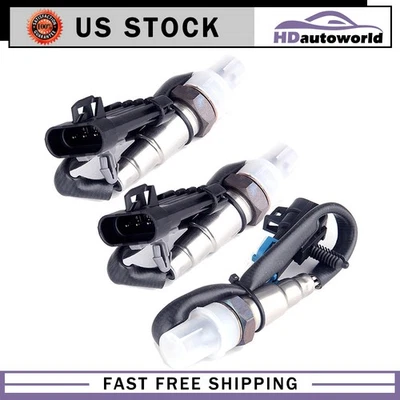 3X For 1996-2000 GMC Savana 1500 2500 Chevy C1500 O2 Oxygen Sensor Front&Rear - Image 1 of 4