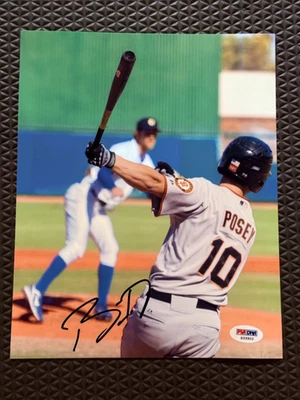Buster Posey Signed Autograph 8x10 San Francisco Giants PSA DNA - Image 1 of 3
