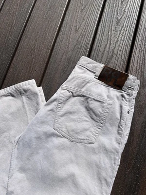 RRL Double RL Ralph Lauren Western Bedford Cream Corduroy Pants Men, Size 36/34 - Image 1 of 4