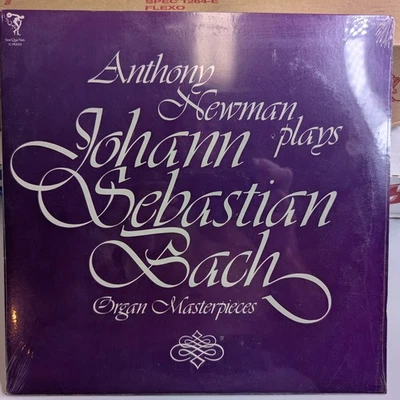 SEALED Anthony Newman Plays Johann Sebastian Bach Organ Masterpieces LP L4 Foto 1 de 3