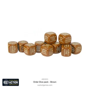 Bolt Action Dés d'ordre Marron - Imagen 1 de 2