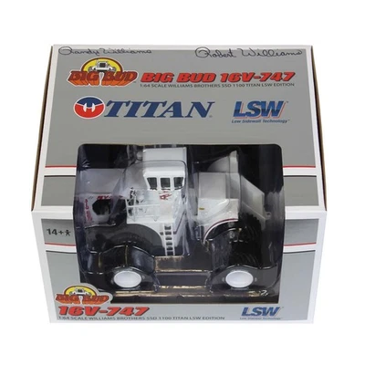 Signed 1/64 Big Bud 16V-747 Silver Series Detroit 1100 HP Titan LSW 60-0843 - Image 1 of 4
