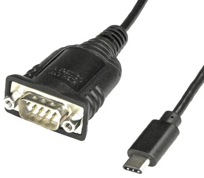 USB-C to RS232 9-Way Serial Cable Adaptor - STARTECH - Image 1 of 2
