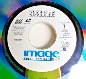 ZIPPERFACE LD LaserDisc Dona Adams David Clover - Picture 1 of 4