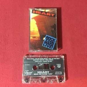 Heart – Rock The House "Live"!   *1991:Cassette (NM-) Capitol Records – C4-95797 - Imagen 1 de 3