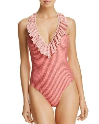 Tularosa 261361 Women Red Maisie One Piece Swimsuit Size Medium - Image 1 of 2
