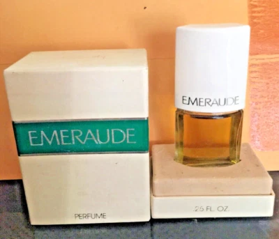 PERFUME EMERAUDE 0,25 OZ. POR COTY. MUY VINTAGE. ¡NUEVO NUNCA USADO! Foto 1 de 3