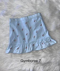 Gymboree Miami Vacation Flamingo Skirt Size 7 - Picture 1 of 1