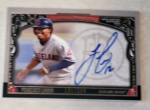 FRANCISCO LINDOR 2016 TOPPS MUSEUM COLLECTION ARCHIVAL AUTOGRAPHS #AA-FL /299 - Picture 1 of 3