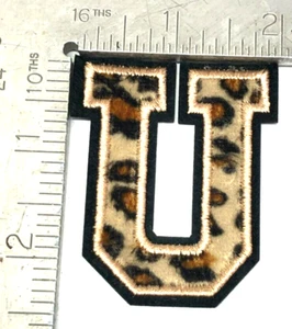 Patch Sew & Iron On Embroidered Clothing Hats Jackets Coat Names Letters U A495 - Picture 1 of 2