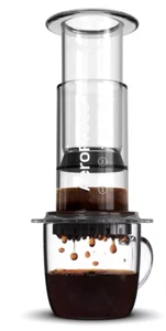 AeroPress TRAVEL READY 3 in 1 PRESS COFFEE AND ESPRESSO MAKER CLEAR NEW - Picture 1 of 9