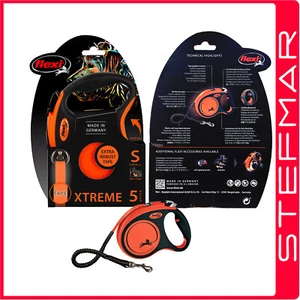 Flexi Xtreme Tape 5M Small Black Orange - Picture 1 of 1