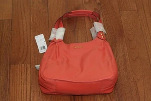 NUEVO CON ETIQUETAS Coach Ashley Cuero Hobo Bolso de Mano Cartera F21926 Latón/Lágrima - Imagen 1 de 7