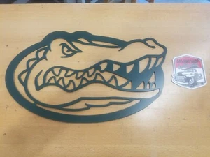 Florida Gators Logo Metal Wall Art Plasma Cut Gift Idea Man Cave - Picture 1 of 1