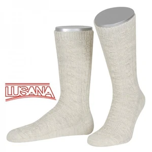 Lusana German Bavarian European Sportstutzen Knit Wool Socks for Lederhosen - Picture 1 of 1