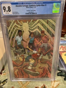 Absolute Carnage Symbiote Spider-Man 1C Hawthorne 1:100 NM 9.8 2019 - Picture 1 of 2