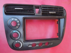 01 02 03 04 05 HONDA CIVIC DASH BEZEL AIR VENT AC CLIMATE CONTROL TRIM STORAGE - Picture 1 of 9