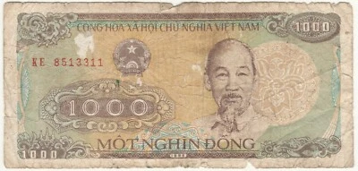 VIETNAM 1988 1000 MOT NGHIN DONG BANKNOTE - Image 1 of 2