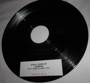 Garbage When I Grow Up Mint- 7" Jukebox Promo 1998 + Strip unused Cant Seem To - Picture 1 of 3