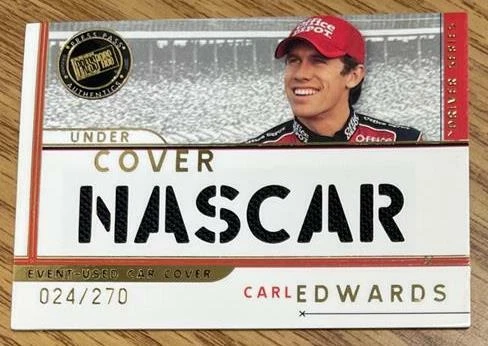 CARL EDWARDS - 2007 Press Pass Eclipse - Under Cover Drivers NASCAR - 024/270 - Image 1 of 1