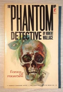 PHANTOM DETECTIVE #12 von Robert Wallace - 1966 Korinth Zellstoff Nachdruck Taschenbuch - Bild 1 von 3