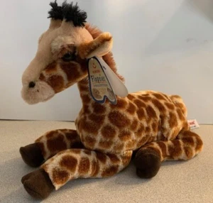 Aurora World FLOPSIES COLLECTION Soft & Cuddly 15' x 9" x 6" Bean Filled GIRAFFE - Picture 1 of 11