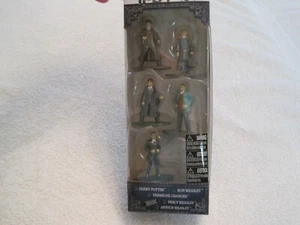 2017 JADA TOYS NANO METALFIGS HARRY POTTER 5 PACK COLLECTORS SET--#84412--NEW  - Picture 1 of 12
