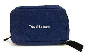 Estuche organizador de viajes para bolsa de inodoro colgante temporada de viajes azul marino - Imagen 1 de 9