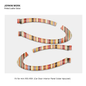 Car Door Panel Leather Sticker for MINI COOPER R55 R56 R57 R58 R59 Accessories E - Picture 1 of 7