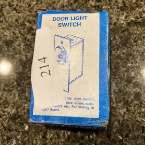 Edwards Door Light Switch Pressure on Plunger #502 Sprayed Brass Plate 6amp G07 - Picture 1 of 5