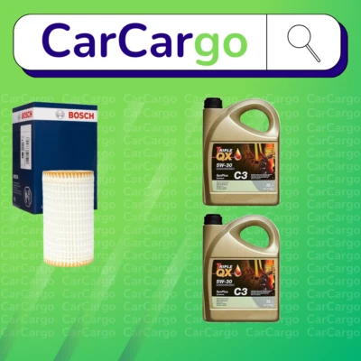 BOSCH Service Kit Mercedes C-Class C 32 AMG Kompressor Petrol 2001-08 Filter TQX - Image 1 of 4