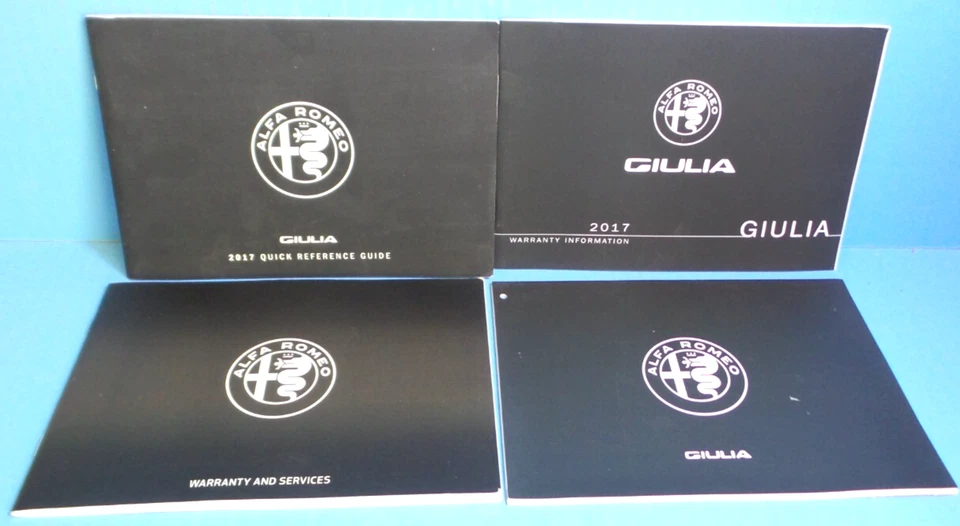 17 2017年阿尔法罗密欧朱利亚车主手册补充指南 — 第 1/1 张图片