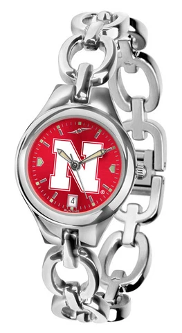 Nebraska Cornhuskers Eclipse Anochrome Women Ladies Watch and Scarf Cover