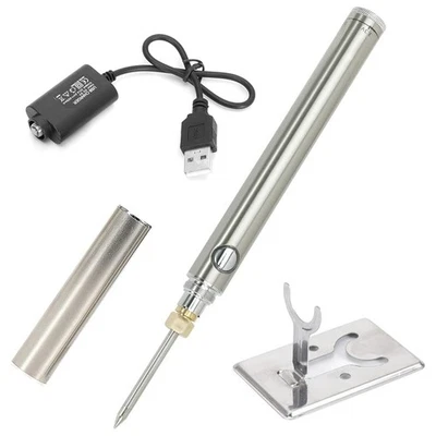 Portable Cordless Soldering Iron USB Rechargeable, Solder Pen Battery7574 - Image 1 of 4