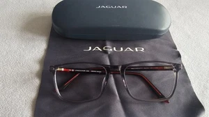 Jaguar black / grey glasses frames. Mod.31525-4717. With case. - Picture 1 of 10