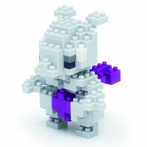 Nanoblock Pokemon Series - Mewtwo Building Kit, White - Picture 1 of 3