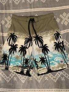 Panama Jack Surf Board Swim Shorts Men Size 34 - Picture 1 of 4