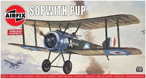AIRFIX VINTAGE  -  SOPWITH PUP WORLD WAR I FIGHTER PLANE - 1:72 - A01062V - Picture 1 of 1