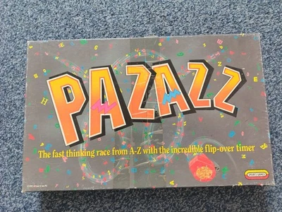 PAZAZZ SPEAR'S BOARD GAME PARTY FAST-PACED WORD GAME COMPLETE FAMILY 10+ 2-4 - Image 1 of 4