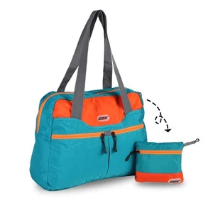 Foldable Bags for Travel Duffel Bag Packable Tote Bag Carry on Luggage Weeken... - Picture 1 of 6