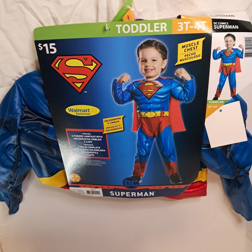 Disfraz de Superman 3T - 4T Foto 1 de 2