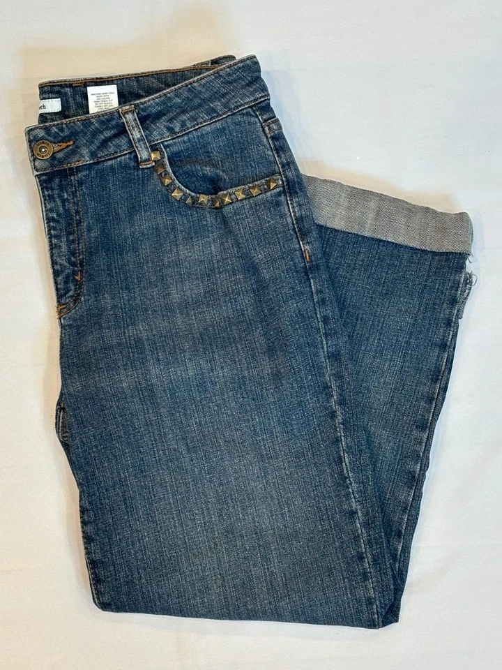 DAMAS’ LIZ & CO. CAPRIS VAQUERO ELÁSTICO, TALLA 8 Foto 1 de 1