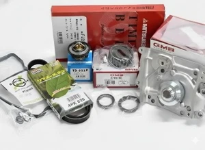 SUBARU 98-12 SAMBAR TT1 TT2 TV1 TV2 EN07 Timing Belt 8 Parts Kit with A/C - Picture 1 of 2