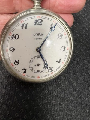 Cornavin Pocket Watch, 17 Jewels, Untested - Image 1 of 4