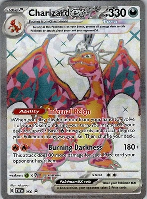 Charizard ex - SV: Scarlet & Violet Promo Cards 056 Holo NM - Image 1 of 2