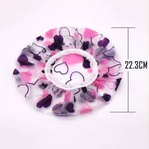 Bath Cap Mold Resistant Waterproof Bathing Hat Shower Cap Spa Kids Random - Picture 1 of 8