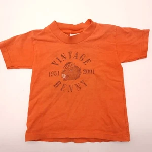 Vintage Shirt Size 2-4 Years Benny The Beaver Oregon Beavers - Picture 1 of 6