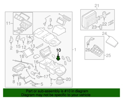 Soplador motor-resistencia Suzuki OEM 04-06 Verona 7424086Z01 Z201 Foto 1 de 3